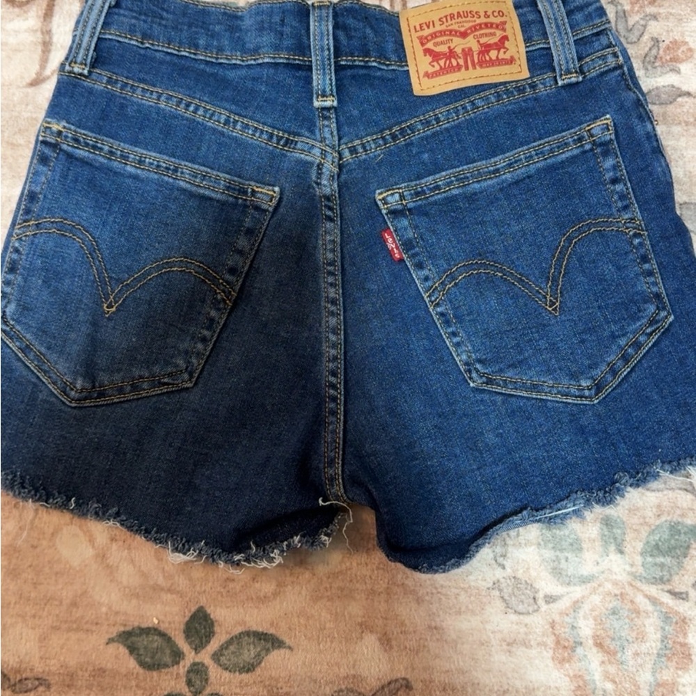 *3/$60* Levi's Women's Classic Blue Jean High Waisted Shorts